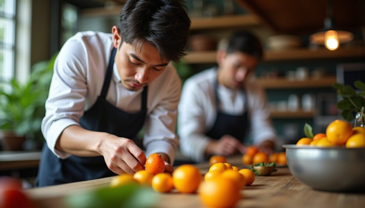Les chefs partagent les secrets du yuzu, cet agrume asiatique prisé