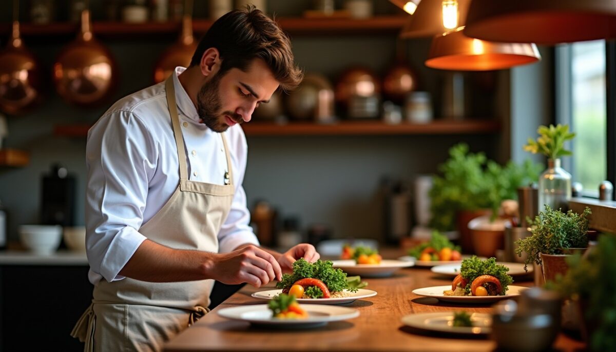 Plongez dans l'univers gourmand d'Alexandre Guigard avec son menu aux saveurs landaises Plongez dans l'univers gourmand d'Alexandre Guigard avec son menu aux saveurs landaises